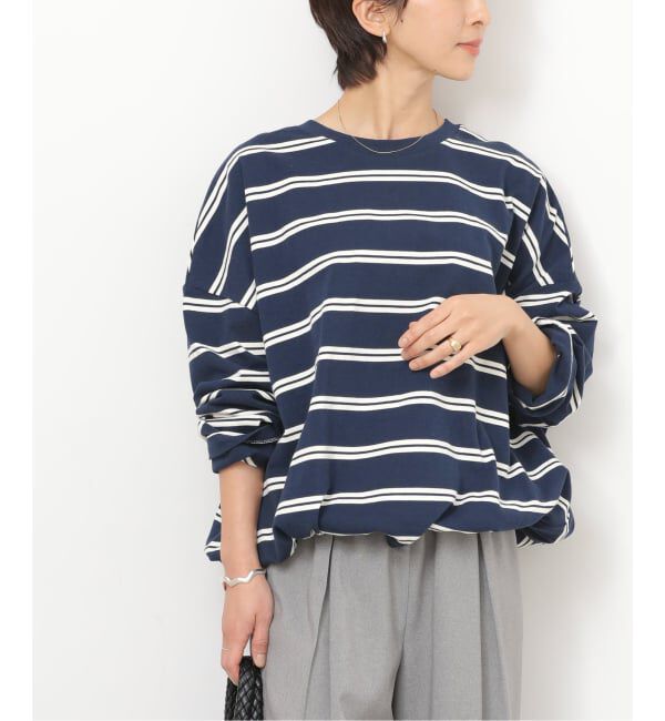 JOURNAL STANDARD relume「《追加3》ギャザーヘムロングスリーブ」|Tシャツ・カットソー|