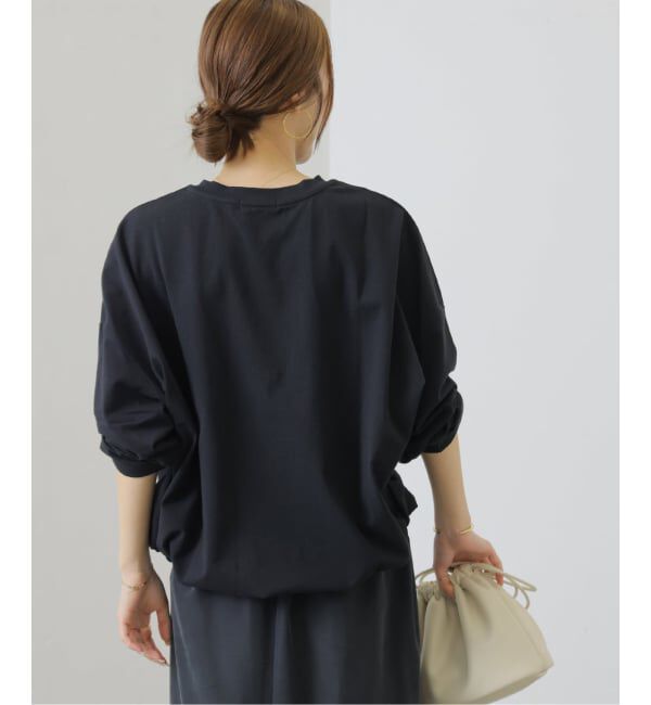 JOURNAL STANDARD relume「《追加3》ギャザーヘムロングスリーブ」|Tシャツ・カットソー|