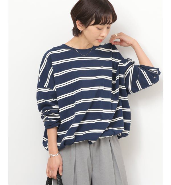 JOURNAL STANDARD relume「《追加3》ギャザーヘムロングスリーブ」|Tシャツ・カットソー|