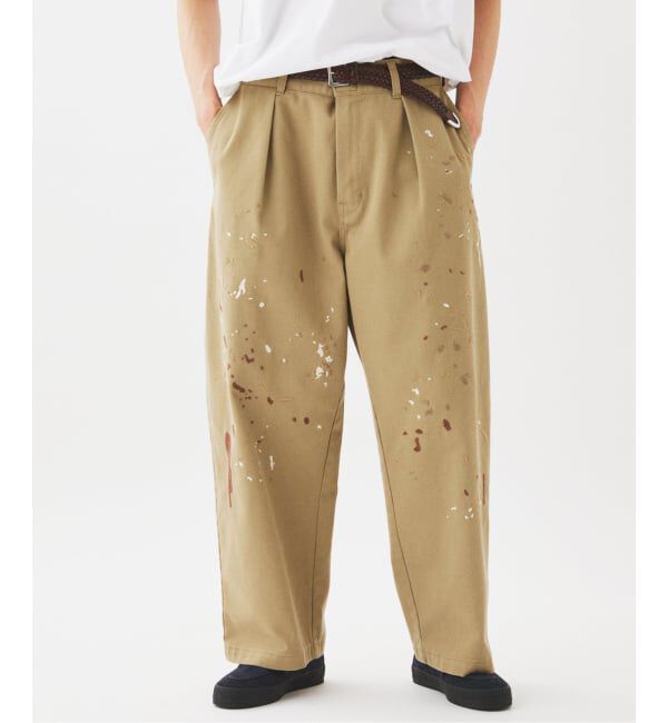 JOURNAL STANDARD relume「《追加予約》Dickies / ディッキーズ 別注 スプラッシュ 刺繍 カーブ ワークパンツ」|チノ|
