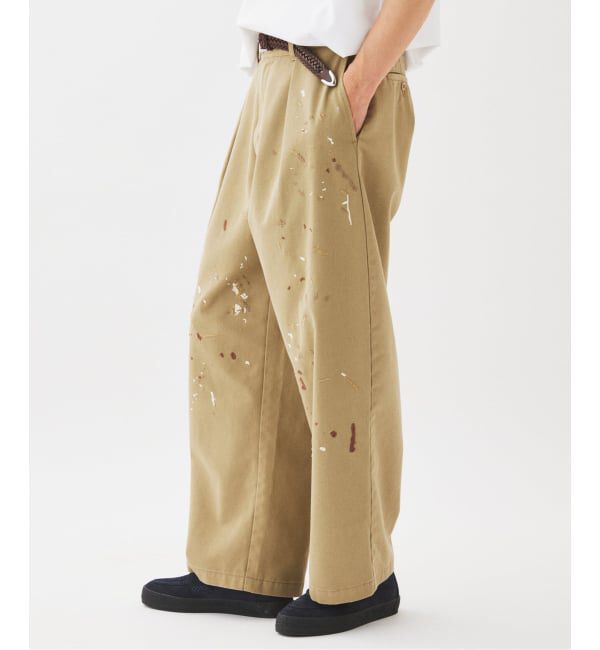 JOURNAL STANDARD relume「《追加予約》Dickies / ディッキーズ 別注 スプラッシュ 刺繍 カーブ ワークパンツ」|チノ|