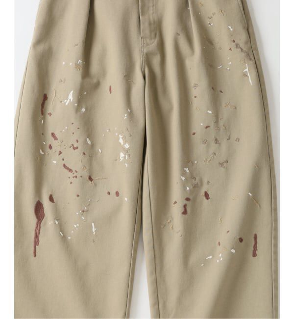 JOURNAL STANDARD relume「《追加予約》Dickies / ディッキーズ 別注 スプラッシュ 刺繍 カーブ ワークパンツ」|チノ|