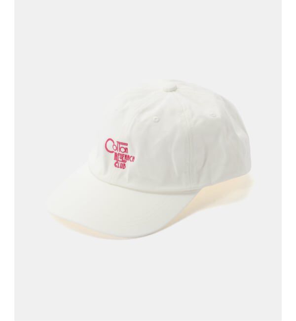 JOURNAL STANDARD「別注【COTTON RESEARCH CLUB】シシュウCAP」|キャップ・キャスケット|ホワイト