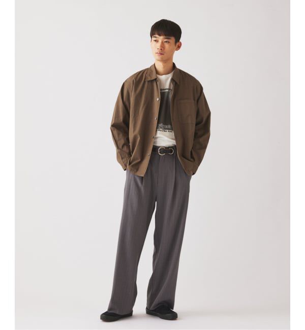 JOURNAL STANDARD relume「JAMES FABRIC / ジェームスファブリック ガーメントダイ シャツ」|シャツ・ブラウス|