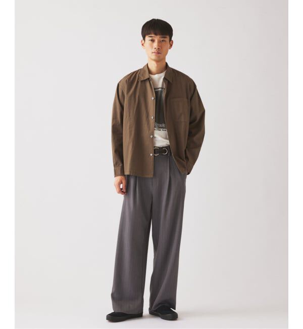JOURNAL STANDARD relume「JAMES FABRIC / ジェームスファブリック ガーメントダイ シャツ」|シャツ・ブラウス|