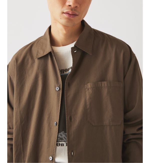 JOURNAL STANDARD relume「JAMES FABRIC / ジェームスファブリック ガーメントダイ シャツ」|シャツ・ブラウス|