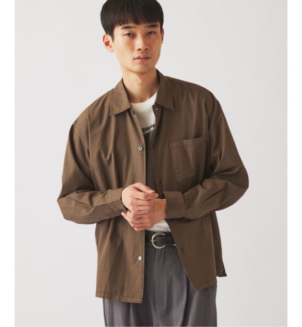 JOURNAL STANDARD relume「JAMES FABRIC / ジェームスファブリック ガーメントダイ シャツ」|シャツ・ブラウス|