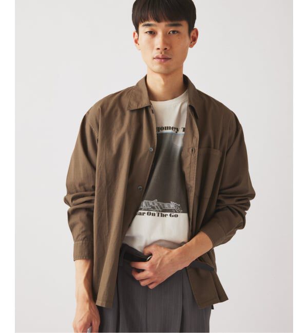 JOURNAL STANDARD relume「JAMES FABRIC / ジェームスファブリック ガーメントダイ シャツ」|シャツ・ブラウス|