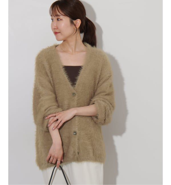 JOURNAL STANDARD relume「《予約》フェザーヤーンカーディガン」|カーディガン|
