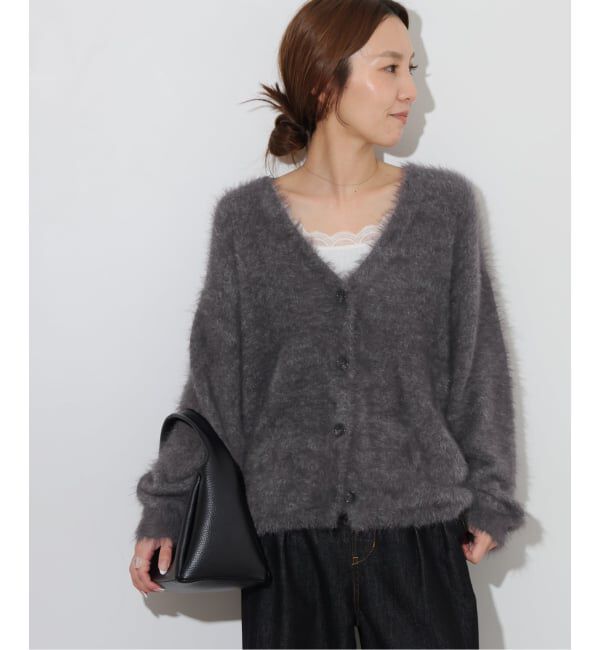 JOURNAL STANDARD relume「《予約》フェザーヤーンカーディガン」|カーディガン|