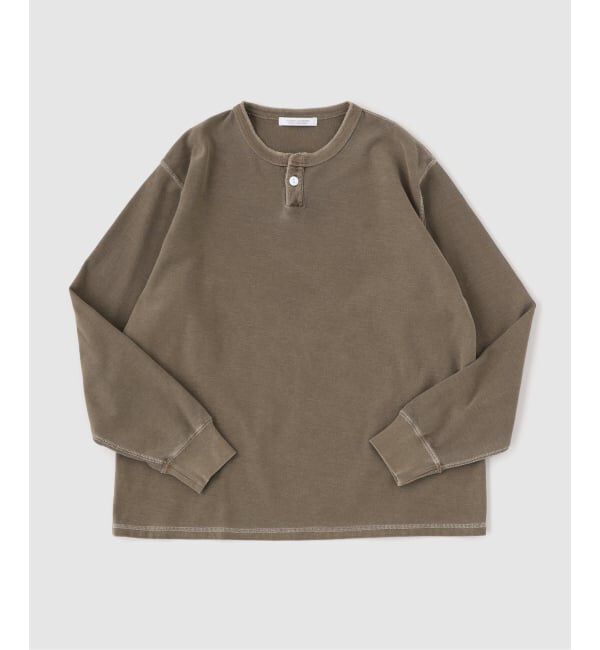 JOURNAL STANDARD「OE ロウ カウント バック ヘンリーネック ロンT」|Tシャツ・カットソー|ブラウン B