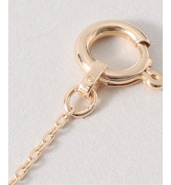 Lilas by Spick&Span「ホワイトトパーズ7ピースラインネックレス K10」|ネックレス|
