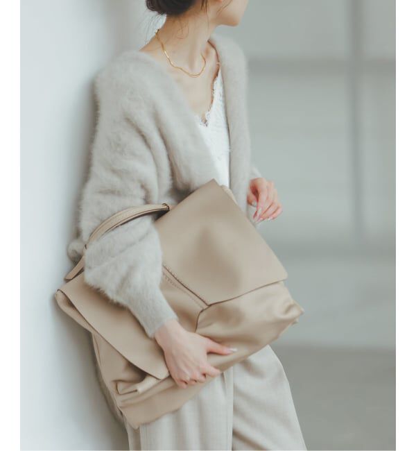 NOBLE「《予約》【L'AUBEBLANC&times;LORISTELLA&times;NOBLE】 Federica(レザー)」|ショルダー・メッセンジャー|