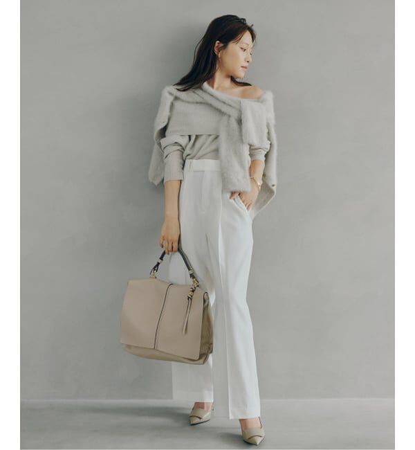 NOBLE「《予約》【L'AUBEBLANC&times;LORISTELLA&times;NOBLE】 Federica(レザー)」|ショルダー・メッセンジャー|
