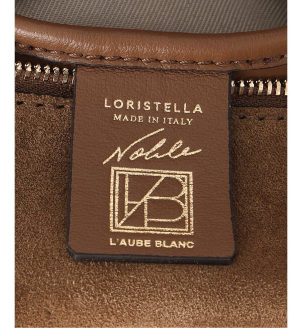 NOBLE「《予約》【L'AUBEBLANC&times;LORISTELLA&times;NOBLE】Elena(キャメル)」|ショルダー・メッセンジャー|