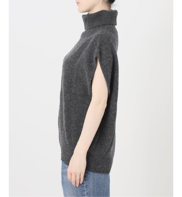 Spick and Span「《WEB限定 / 追加3予約》オフタートルニットベスト」|ベスト・ジレ|