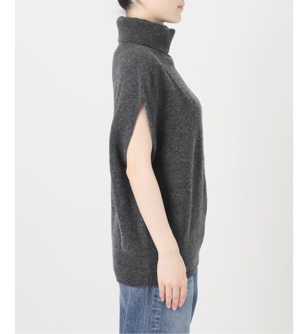 Spick and Span「《WEB限定 / 追加3予約》オフタートルニットベスト」|ベスト・ジレ|