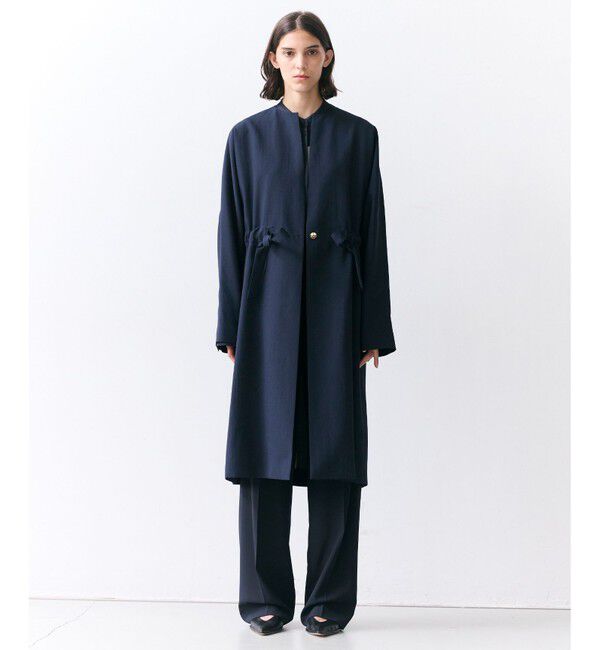 BEIGE,「【ロングセラー・新色追加】PORDIC / ドロスト付きロングスプリングコート」|その他|
