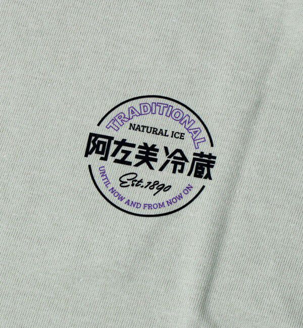 FREDY MAC「【Duckster&times;阿左美冷蔵】コラボ かき氷と白玉Tシャツ ユニセックス」|Tシャツ・カットソー|