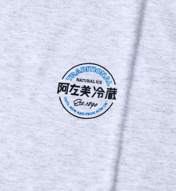 FREDY MAC「【Duckster&times;阿左美冷蔵】コラボ かき氷と白玉Tシャツ ユニセックス」|Tシャツ・カットソー|