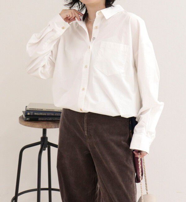fredy emue「汗染み軽減加工シャツブルゾン」|シャツ・ブラウス|