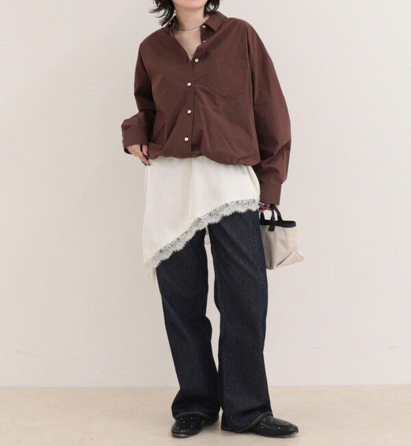 fredy emue「汗染み軽減加工シャツブルゾン」|シャツ・ブラウス|