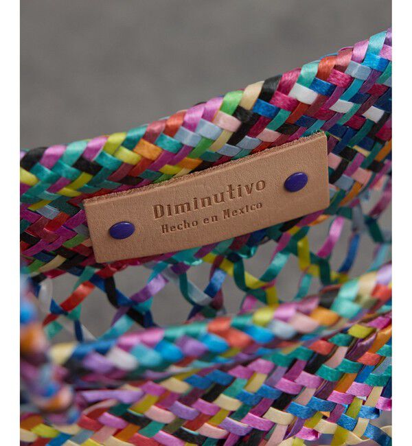 SALON adam et rope'「【Diminutivo（ディミヌティーボ）】合成パルマメッシュトートバッグS」|トートバッグ|