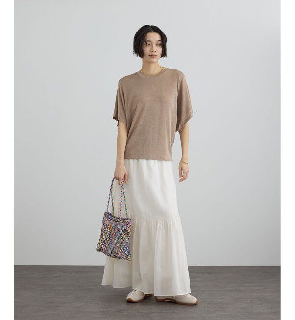 SALON adam et rope'「【Diminutivo（ディミヌティーボ）】合成パルマメッシュトートバッグS」|トートバッグ|