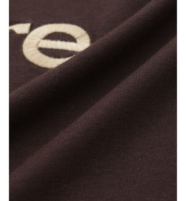 ADAM ET ROPE'「【WEB限定】クリーンタッチコットン刺しゅうロゴT」|Tシャツ・カットソー|