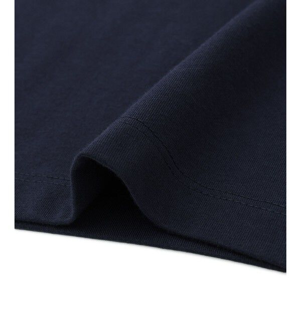 ADAM ET ROPE'「【WEB限定】クリーンタッチコットン刺しゅうロゴT」|Tシャツ・カットソー|