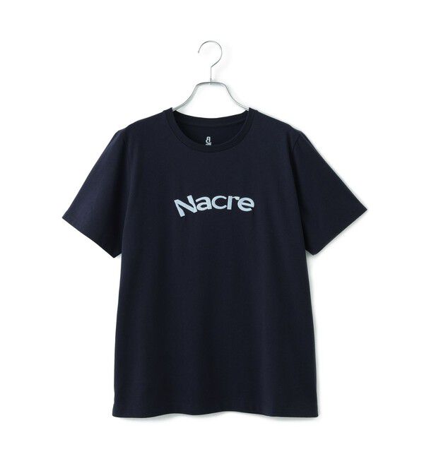 ADAM ET ROPE'「【WEB限定】クリーンタッチコットン刺しゅうロゴT」|Tシャツ・カットソー|