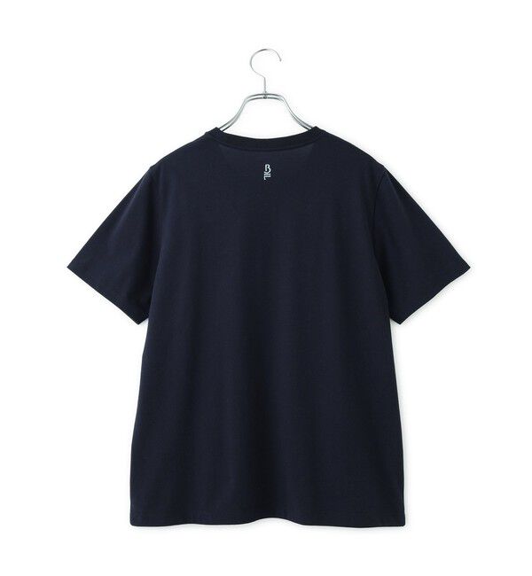 ADAM ET ROPE'「【WEB限定】クリーンタッチコットン刺しゅうロゴT」|Tシャツ・カットソー|