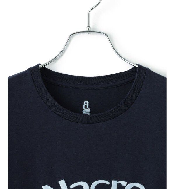 ADAM ET ROPE'「【WEB限定】クリーンタッチコットン刺しゅうロゴT」|Tシャツ・カットソー|