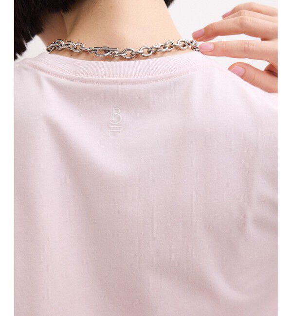 ADAM ET ROPE'「【WEB限定】クリーンタッチコットン刺しゅうロゴT」|Tシャツ・カットソー|