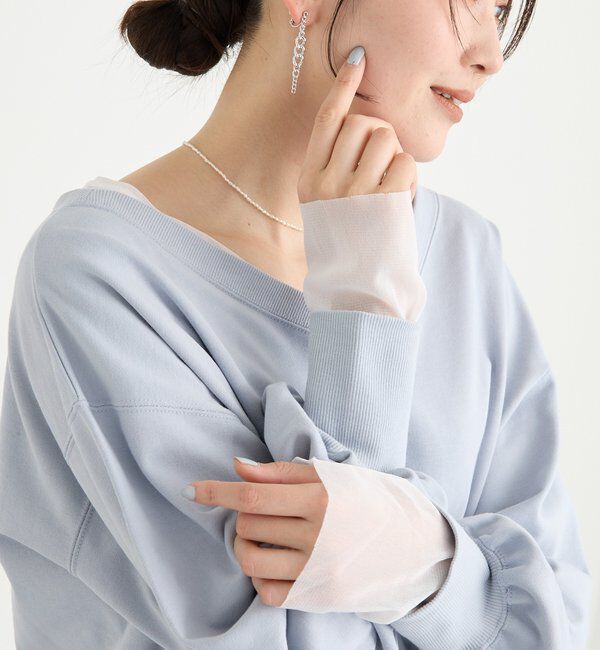  「【女性らしさを引き立てる】チェーンイヤリング」|ブローチ・コサージュ|