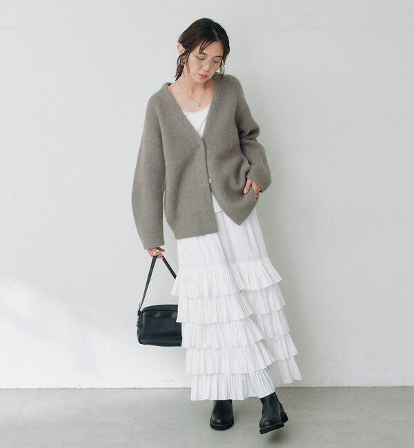  「ヘアリーウールノーカラージャケット」|その他|