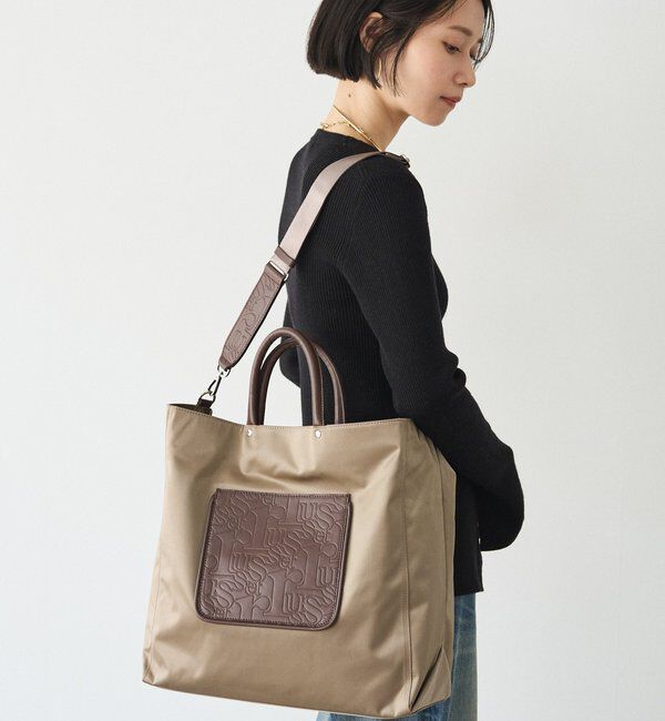  「【Lively city】2WAYビッグトートバッグ」|トートバッグ|