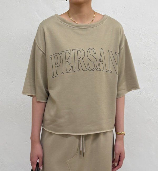 「≪セットアップ可≫カットプリントプルオーバー」|Tシャツ・カットソー|
