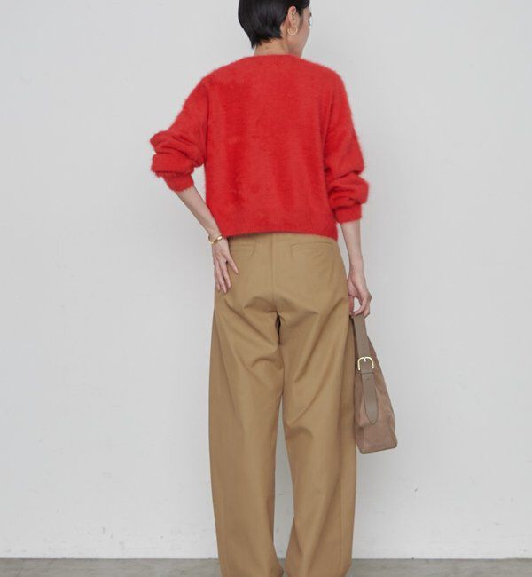  「《軽やかで上質》ファーカシミヤミンクライクカーディガン」|ニット・セーター|