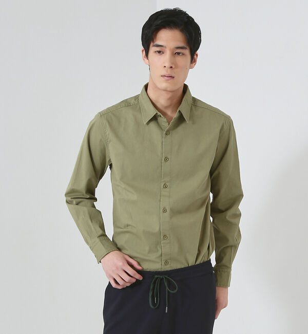 ABAHOUSE「ストレッチ コットン レギュラーカラー シャツ」|シャツ・ブラウス|