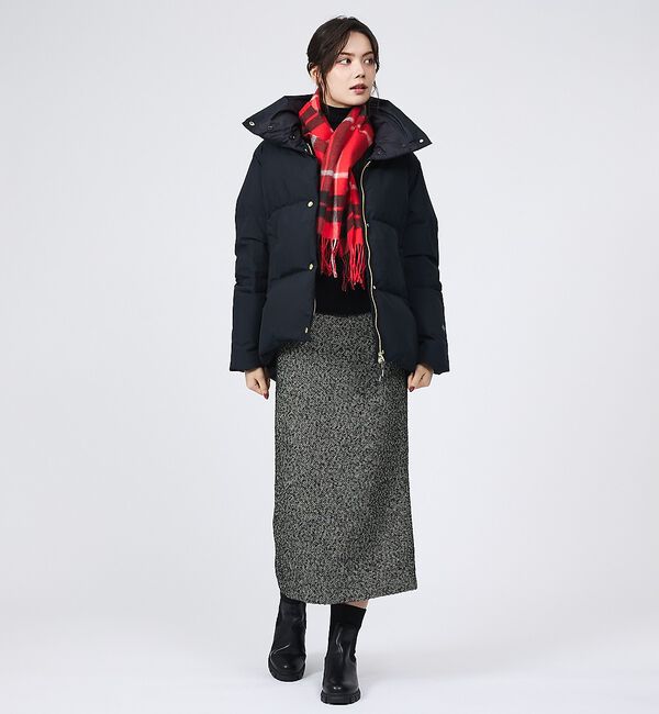 ABAHOUSE「【TWEEDMILL / ツイードミル】Lambswool Scarf / ラム」|マフラー|