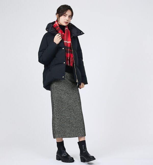 ABAHOUSE「【TWEEDMILL / ツイードミル】Lambswool Scarf / ラム」|マフラー|