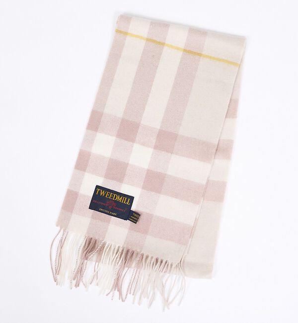 ABAHOUSE「【TWEEDMILL / ツイードミル】Lambswool Scarf / ラム」|マフラー|