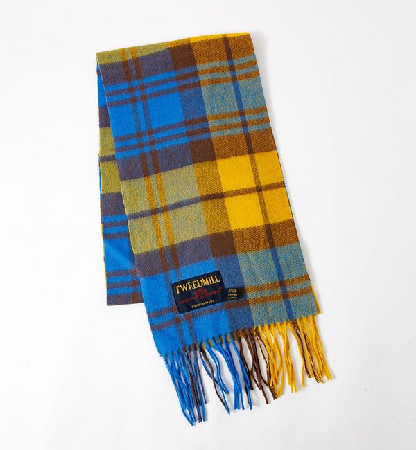 ABAHOUSE「【TWEEDMILL / ツイードミル】Lambswool Scarf / ラム」|マフラー|
