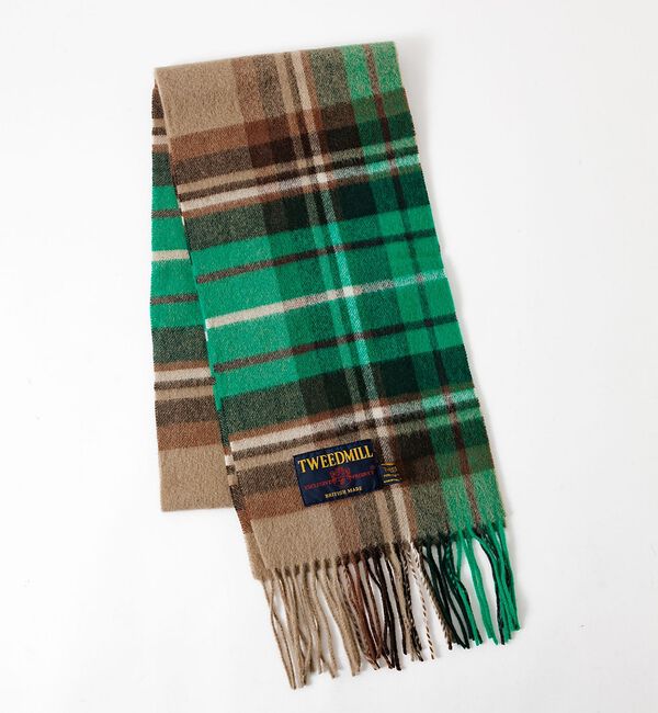 ABAHOUSE「【TWEEDMILL / ツイードミル】Lambswool Scarf / ラム」|マフラー|