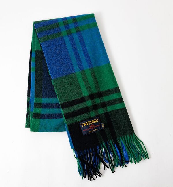 ABAHOUSE「【TWEEDMILL / ツイードミル】Lambswool Scarf / ラム」|マフラー|