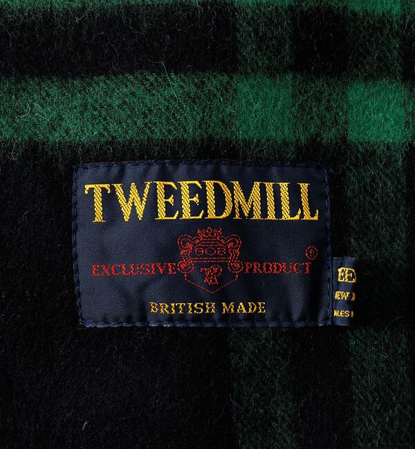ABAHOUSE「【TWEEDMILL / ツイードミル】Lambswool Scarf / ラム」|マフラー|