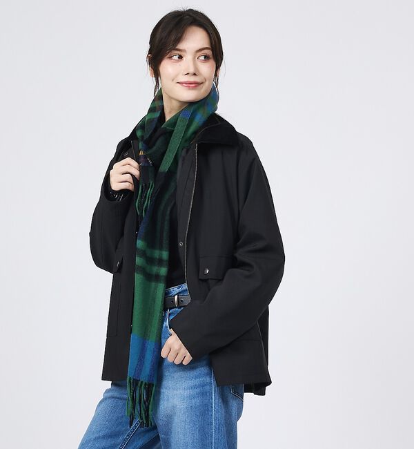 ABAHOUSE「【TWEEDMILL / ツイードミル】Lambswool Scarf / ラム」|マフラー|