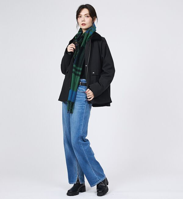 ABAHOUSE「【TWEEDMILL / ツイードミル】Lambswool Scarf / ラム」|マフラー|