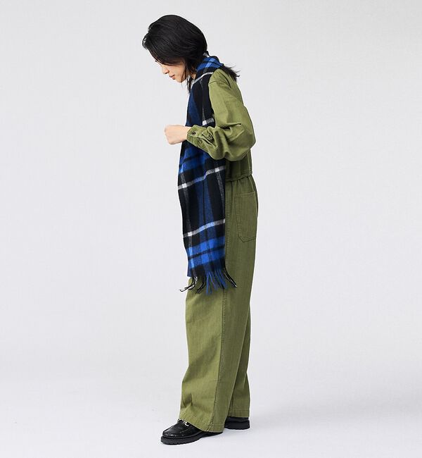 ABAHOUSE「【TWEEDMILL / ツイードミル】Lambswool Scarf / ラム」|マフラー|